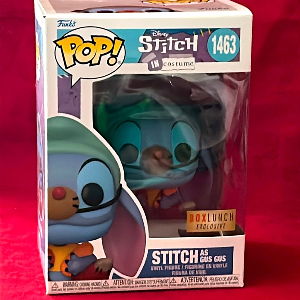 Funko Pop Stitch in Costume as Gus Gus #1463